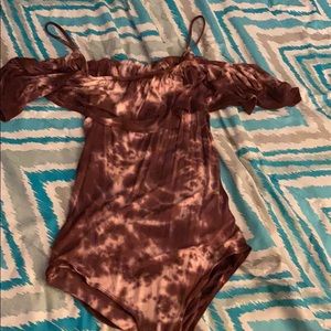 Off The Shoulder Body Suit